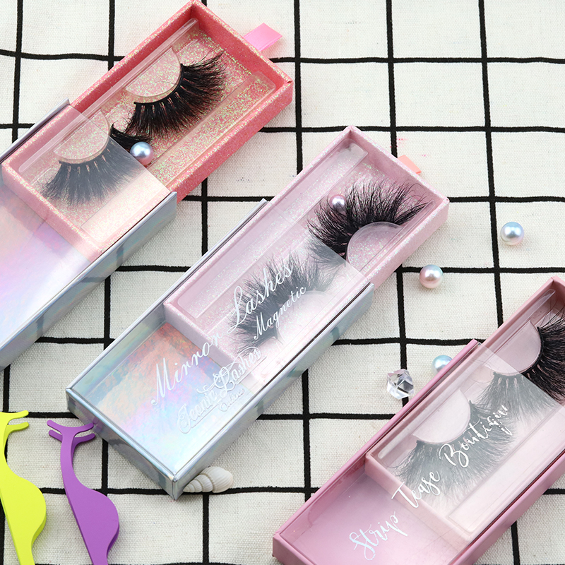 mink eyelash 5D strip lashes