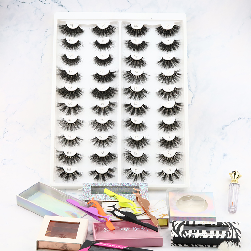 2021 Best mink eyelash supplier , 5D mink eyelash vendor  JN