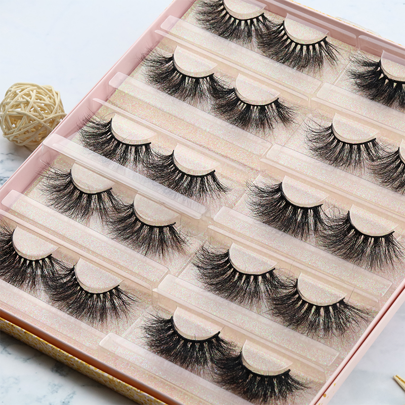 Hot selling 25mm 3D Mink Eyelashes fluffy dramatic mink lashes Wholesale lash vendor JN