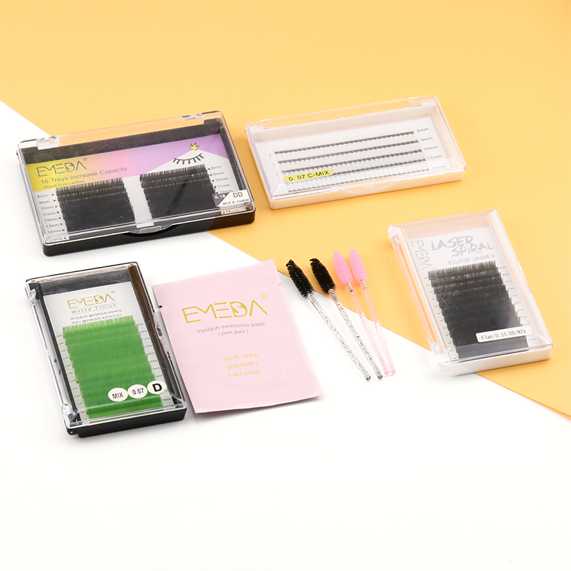 Eyelash extension Manufacturer supply premium silk 0.03 volume eyelash extensions YY