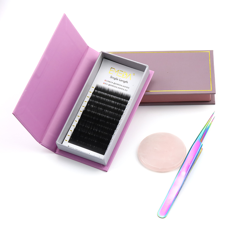 best selling silk/mink 8-15mm mix eyelash extensions ODM OEM YY