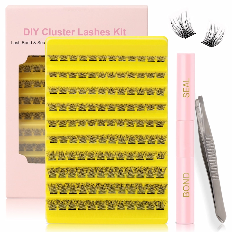 Hot Selling DIY Cluster Lashes Kit With Lash Bond ...