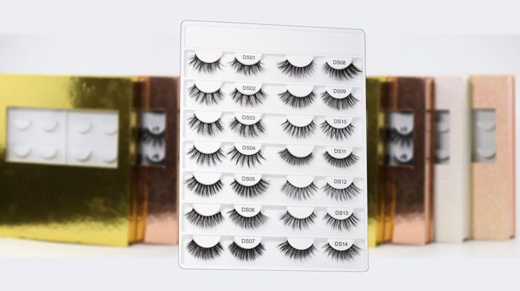 Individual Mink and Faux Mink Eyelashes Private Label-LM