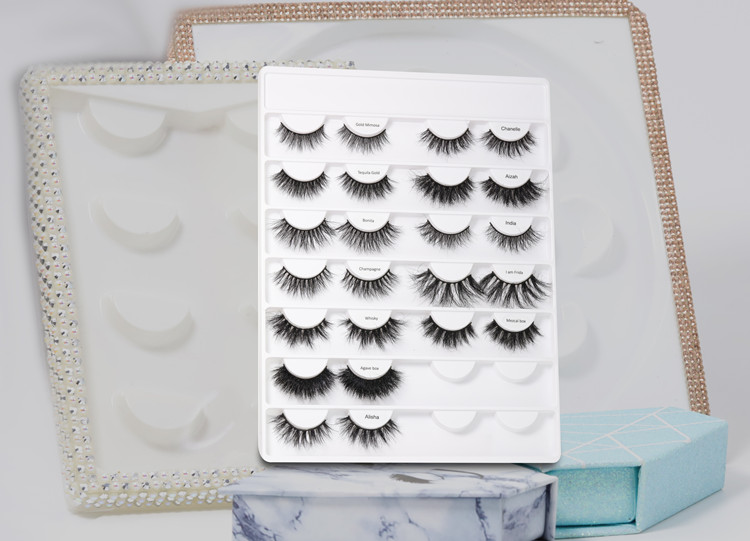 Individual Mink and Faux Mink Eyelashes Private Label-LM