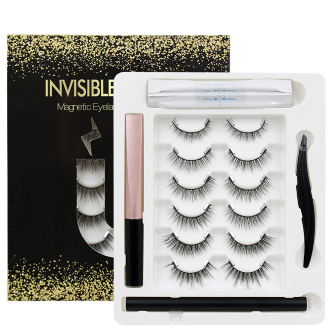 The best invisible magnetic eyelashes ,the newest magnetic eyelash style 