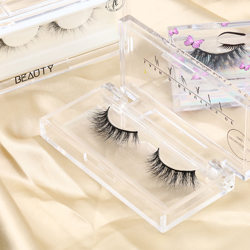 New Styles Cruelty Free  Wholesale Price Mink Eyelashes and Packaging Factory 100% Real Mink Eyelashes Vendor Soft Cotton Band JN 