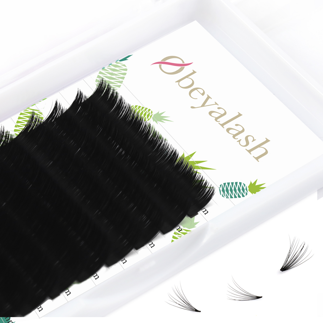 Fast delivery easy fan blooming eyelash extension private label