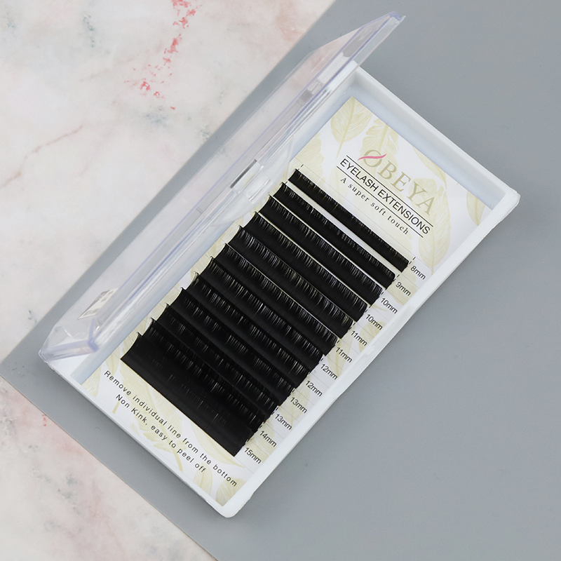 wholesale factroy price 0.03mm long length mixed volume eyelash extensions private label YY