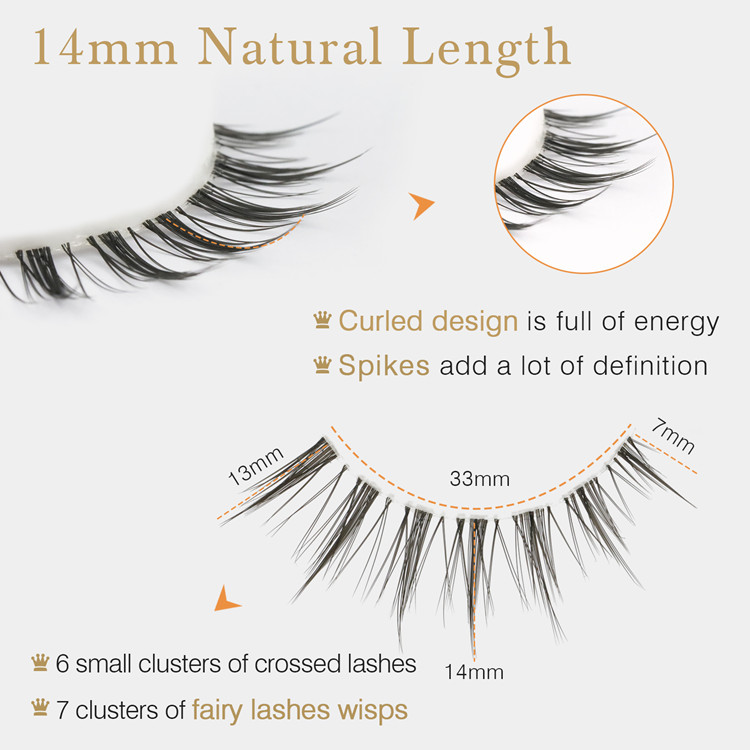 New 3D Clear Band Eyelashes Wholesale-LM