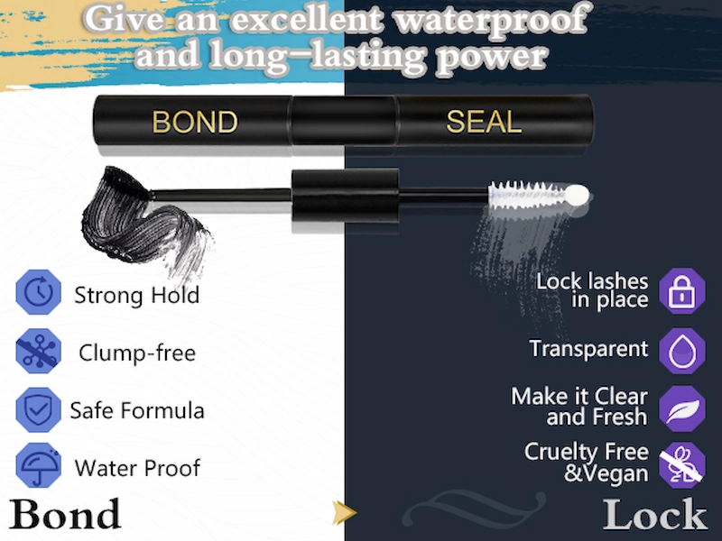 Hot Selling Strong Hold Double End Lash Bond and Seal Special For DIY Cluster Lashes LM