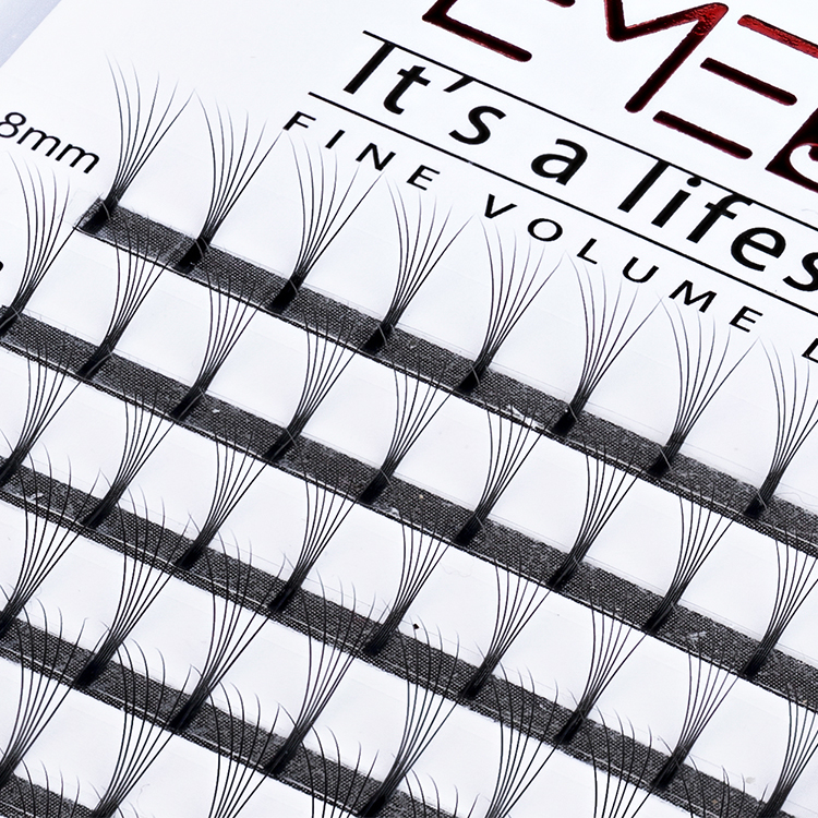 Inquiry for Premade Fans Volume Eyelash Extensions Long stem 3D 4D 5D Private Label Individual Volume Fans JN68