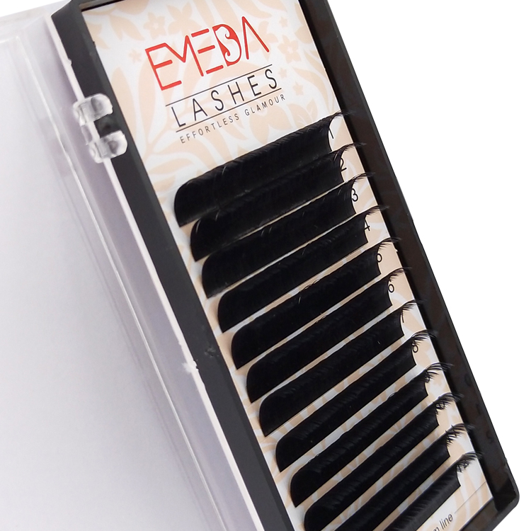 Flat cashmere lashes ellipse lashes flat individual lashes best flat lashes super soft and super llight  JN16