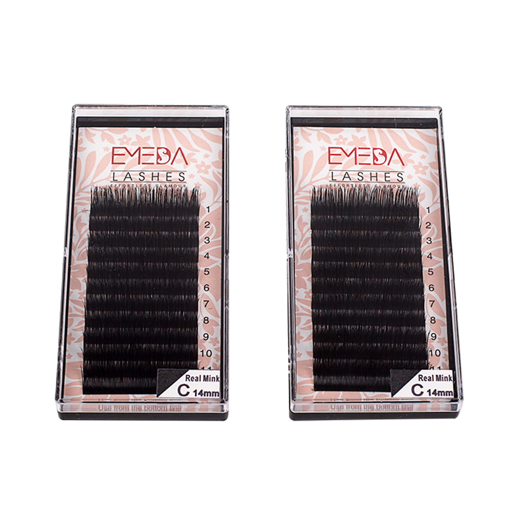 2019 Wholesale Mink Eyelash Extension Vendor Individual Mink Eyelash Extension ZX02