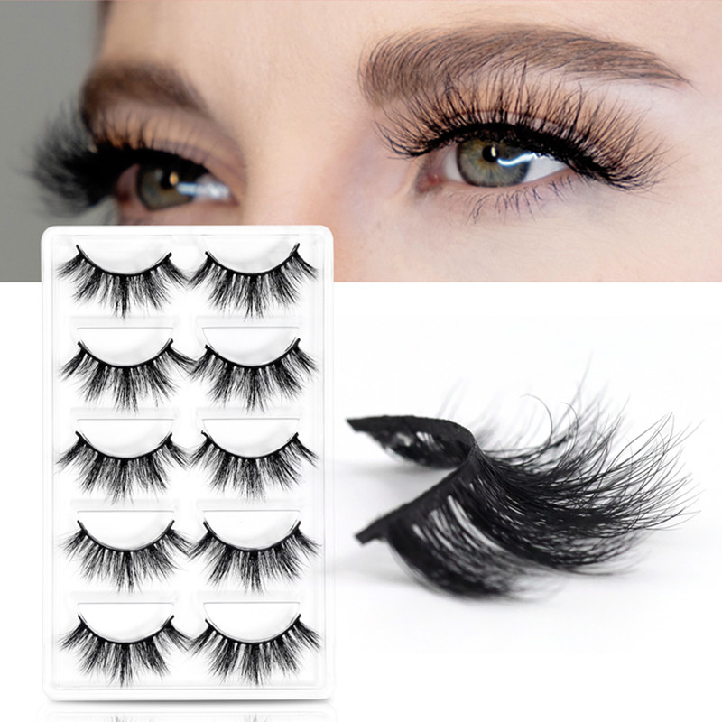 Wholesale 3D Real Mink Eyelashes and Packaging LM