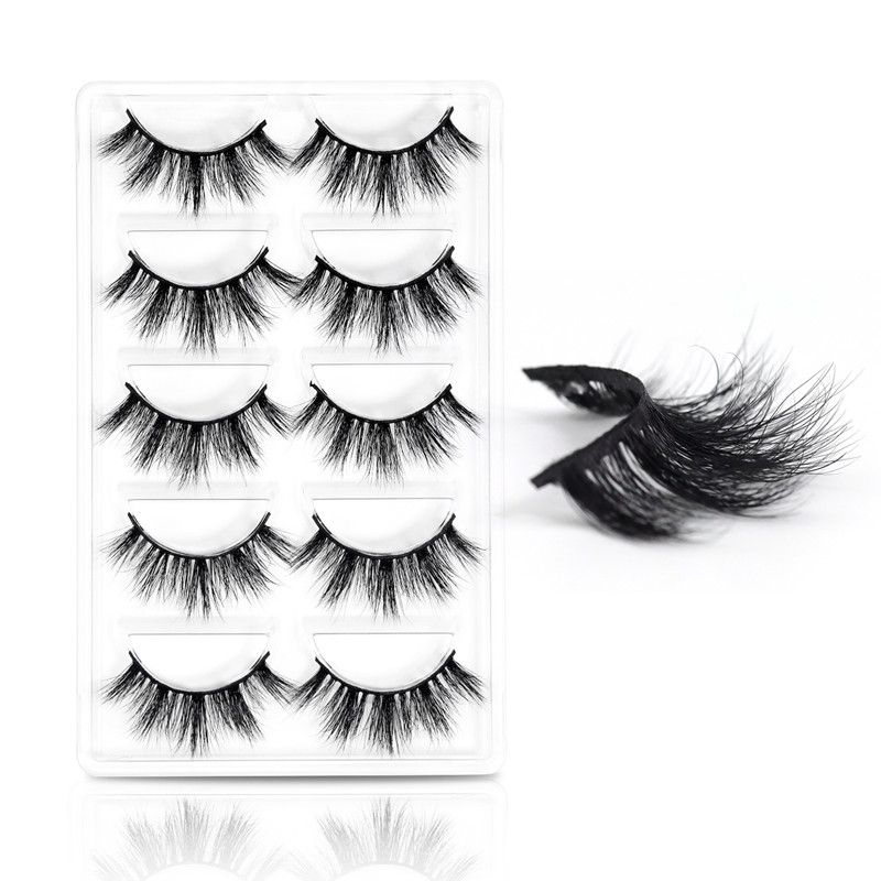 Wholesale 3D Real Mink Eyelashes and Packaging-YZZ