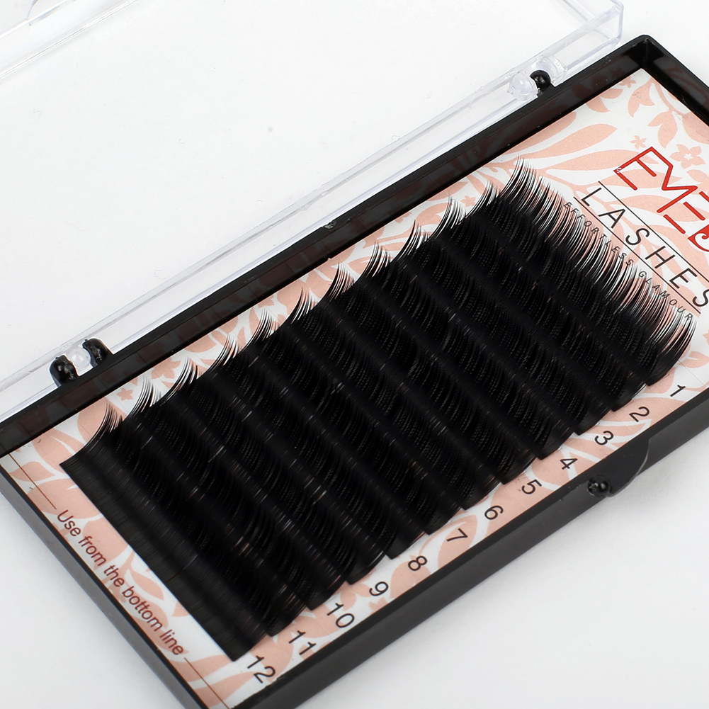 Wholesale Premium 100% Real Mink Eyelash Extension with Private Label ZX01