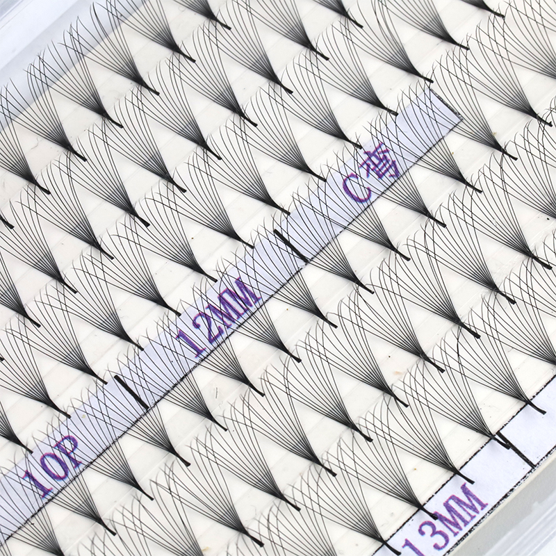 Inquiry for 5D 6D 7D 8D 10D pointy base premade fan lashes extension JN