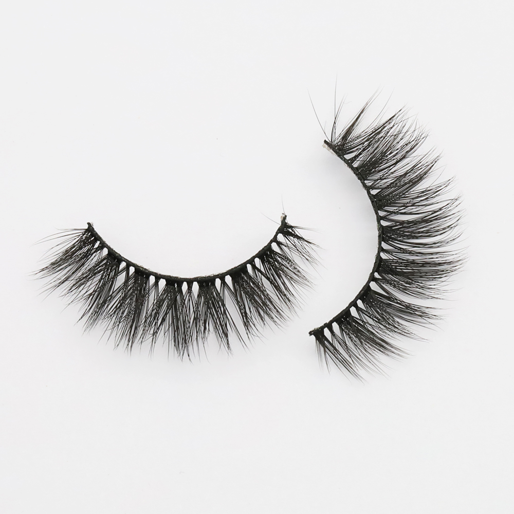 Promotion lower price 3D mink eyelash/silk eyelash in stock JN