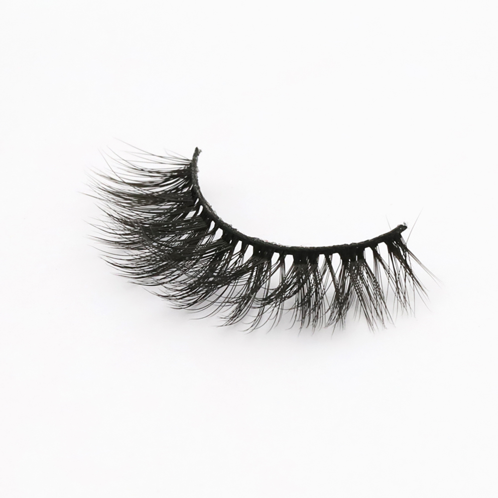 Promotion lower price 3D mink eyelash/silk eyelash in stock JN