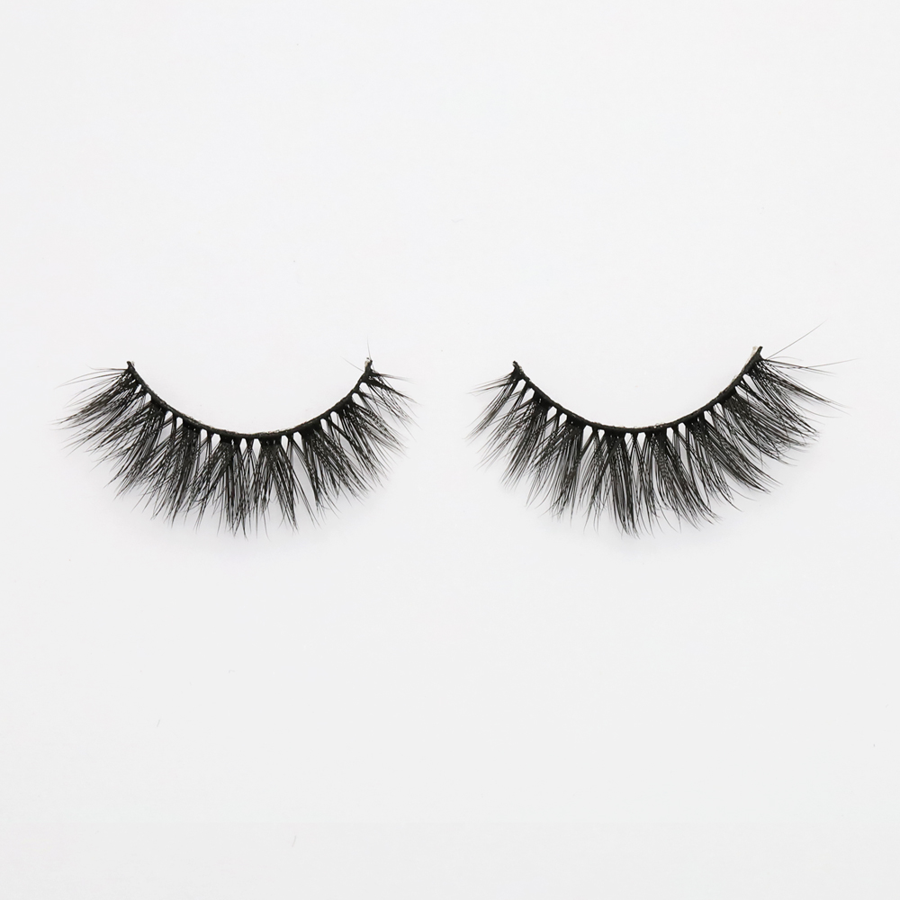 Promotion lower price 3D mink eyelash/silk eyelash...