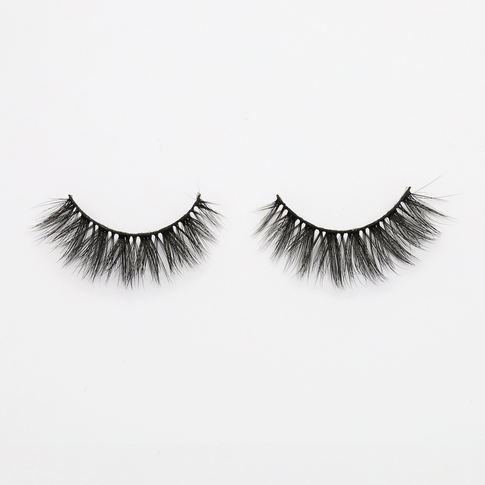 Promotion lower price 3D mink eyelash/silk eyelash in stock JN