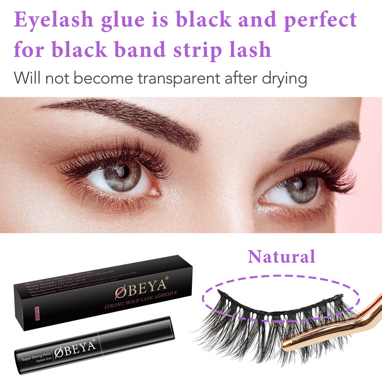 Wholesale Strip Lash Glue Black with Private Label LM