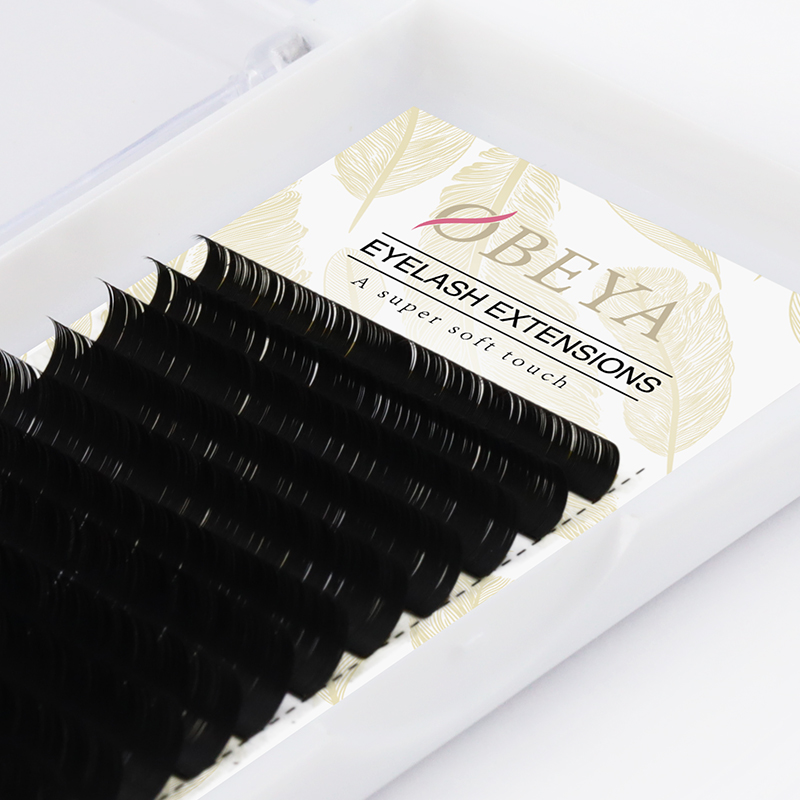 wholesale factroy price 0.03mm long length mixed volume eyelash extensions private label YY